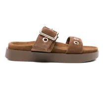 Tilda buckled sandals - Braun