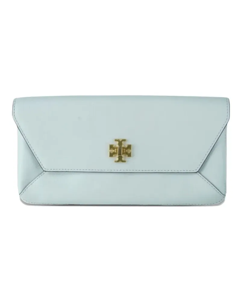 Tory Burch leather clutch bag - Blau Blau