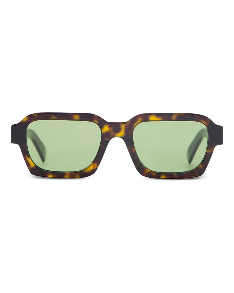 RETROSUPERFUTURE Caro Sonnenbrille in Schildpattoptik - Braun Braun