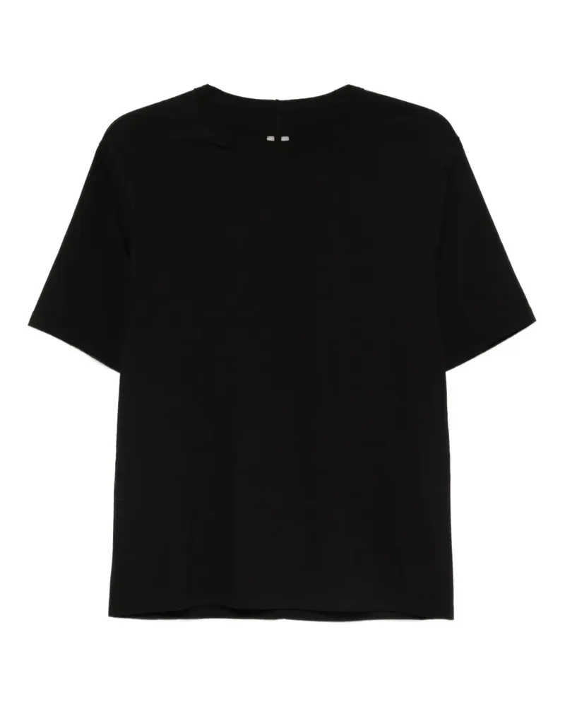 Rick Owens Klassisches T-Shirt - Schwarz Schwarz