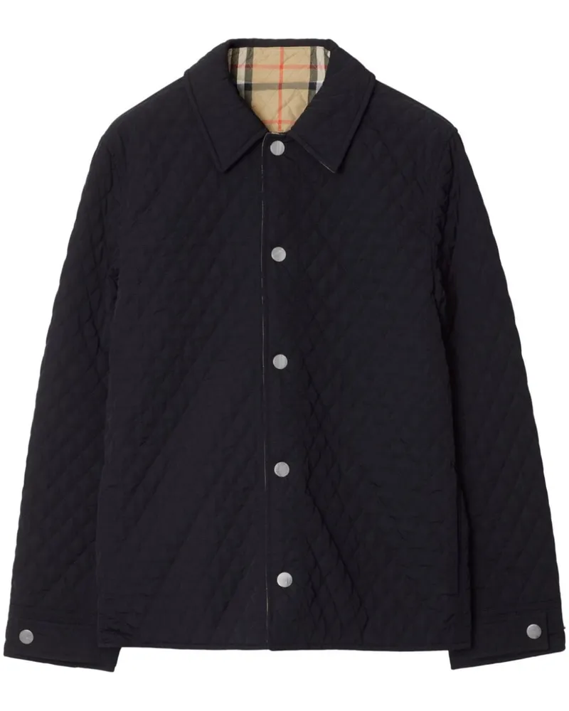 Burberry Wendbare Steppjacke - Schwarz Schwarz