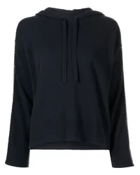 N.Peal Hoodie aus Bio-Kaschmir Blau