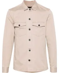 AllSaints Firebase Hemd im Distressed-Look Nude