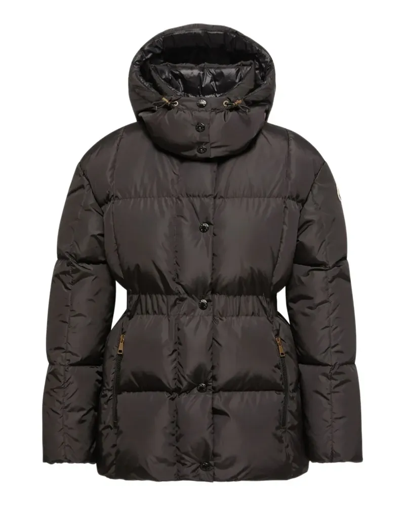 Moncler Agneux Daunenjacke mit Kapuze - Schwarz Schwarz