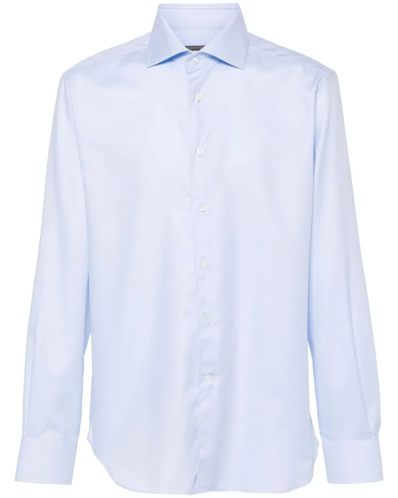 Corneliani Klassisches Hemd - Blau Blau