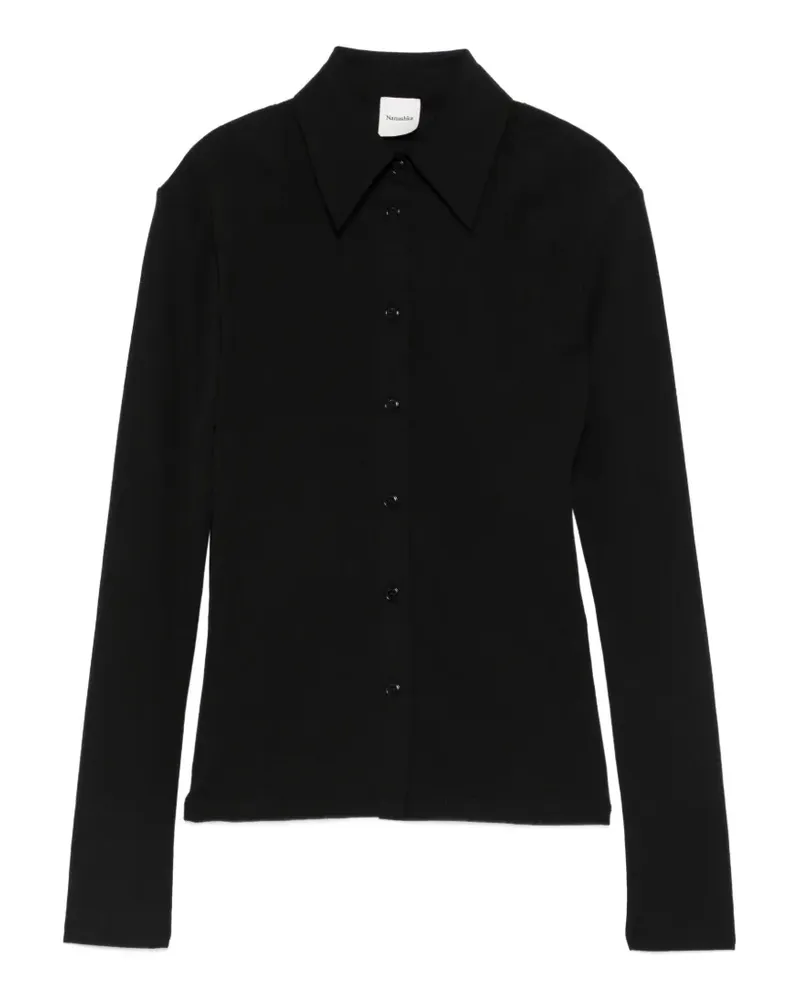 Nanushka Haimi shirt - Schwarz Schwarz