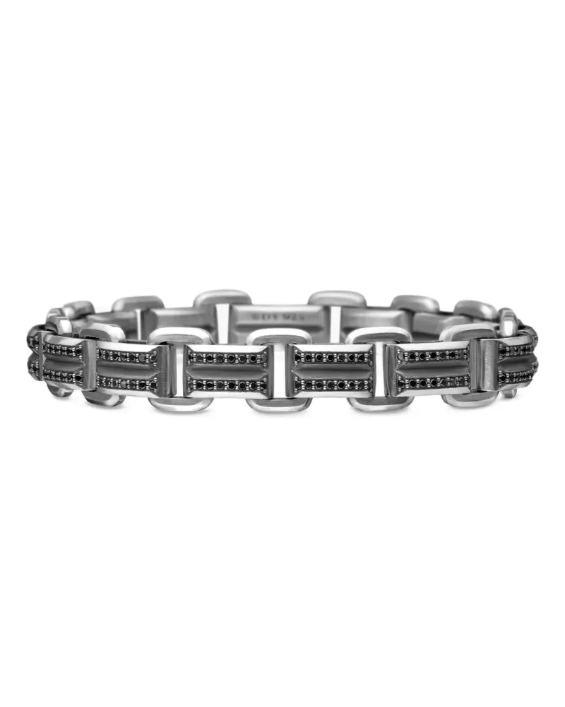 David Yurman Deco Beveled Sterlingsilber-Armband 7,5mm Silber