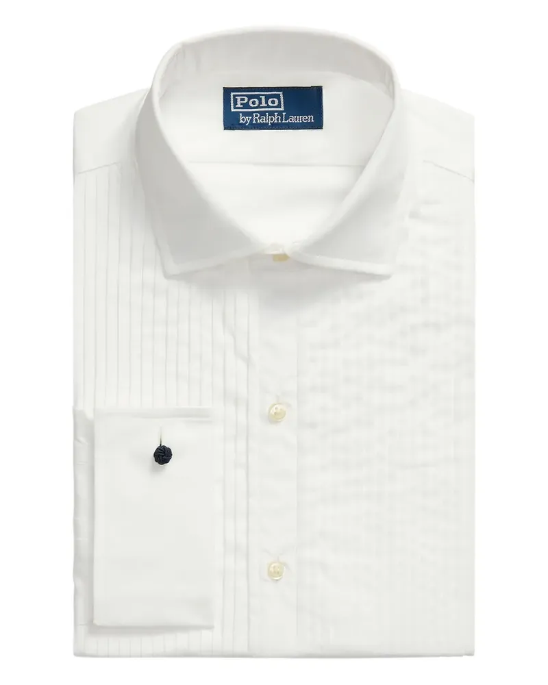 Ralph Lauren Hemd mit Biesen - Weiß Weiß