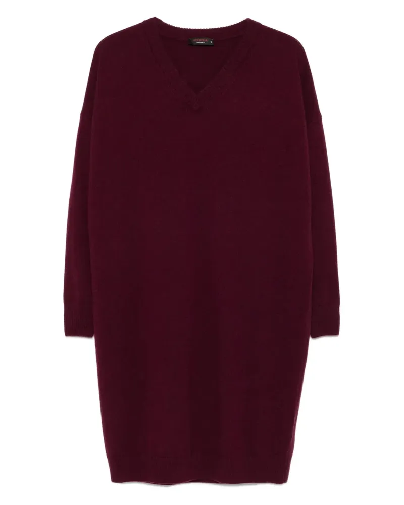 INCENTIVE! cashmere Midikleid aus Kaschmir - Violett Violett