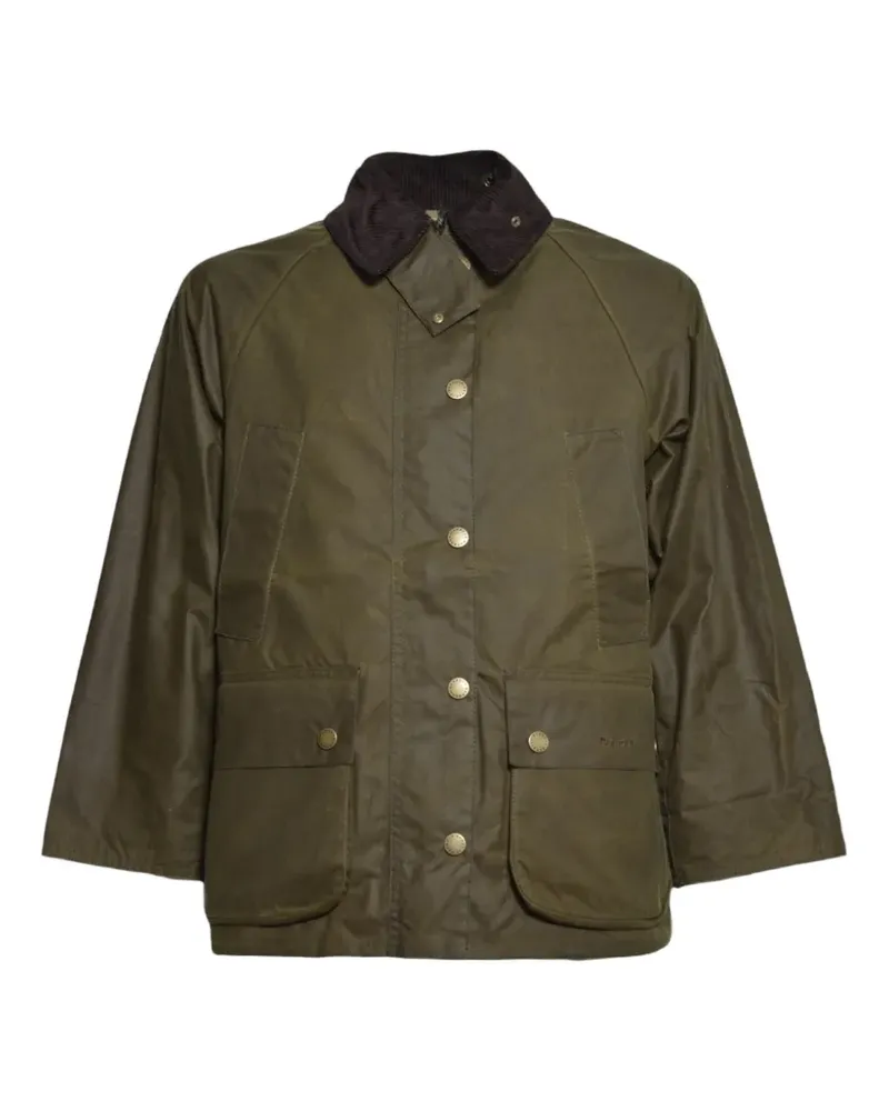 Barbour Bedale waxed jacket - Grün Grün