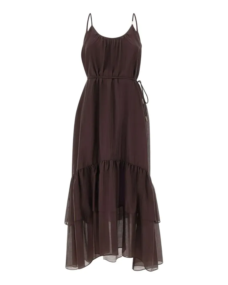 Liu Jo ruffled muslin dress - Braun Braun