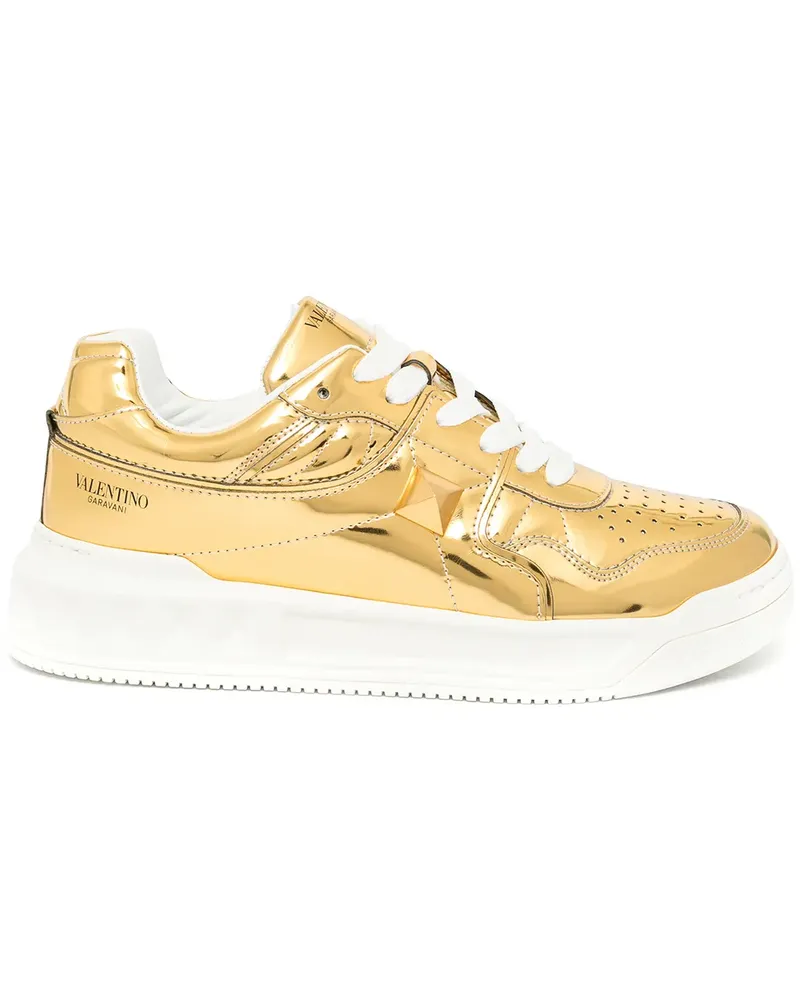 Valentino Garavani One Stud Sneakers - Gold Gold