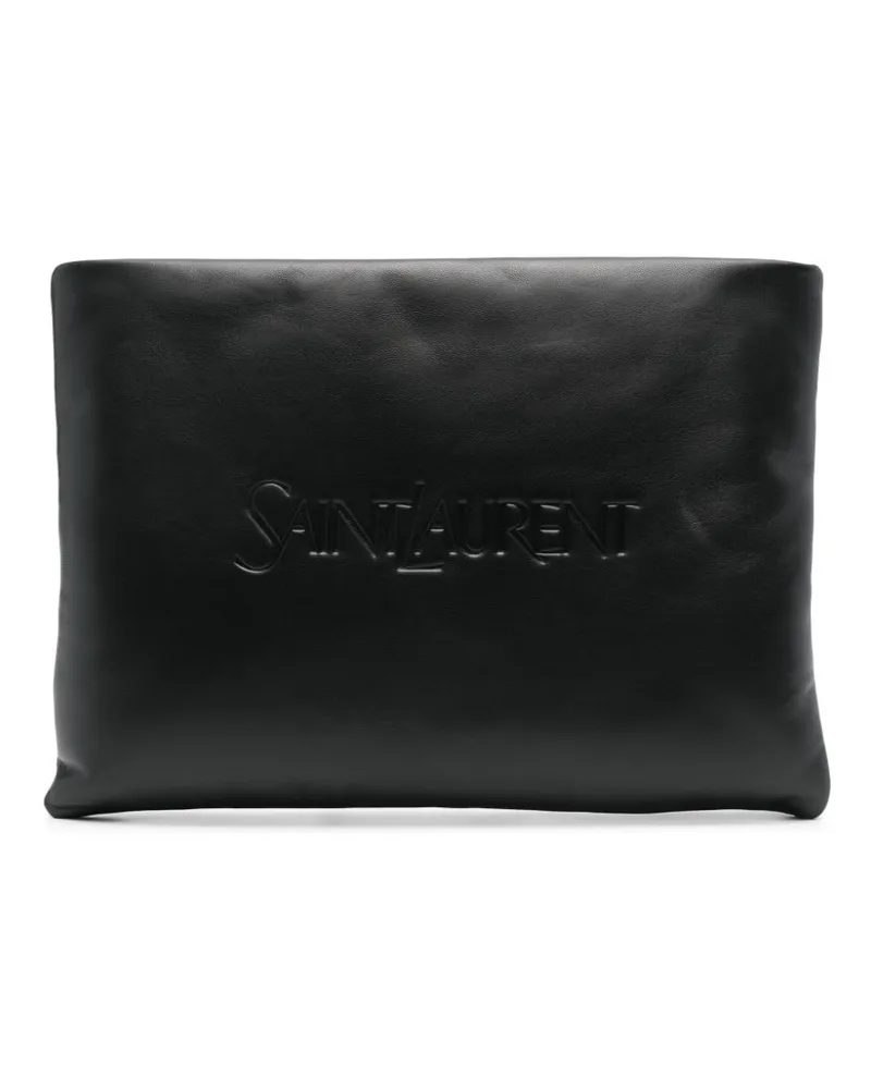 Saint Laurent Klassische Clutch - Schwarz Schwarz