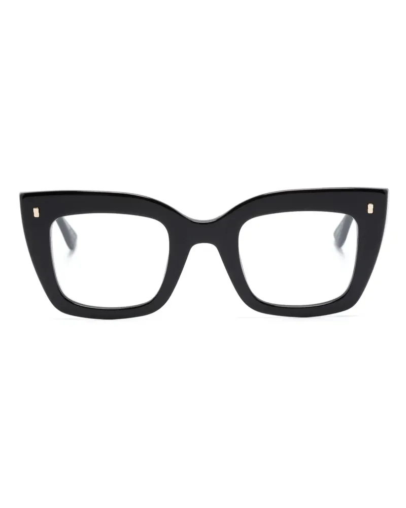 Dsquared2 Brille im Butterfly-Design - Schwarz Schwarz