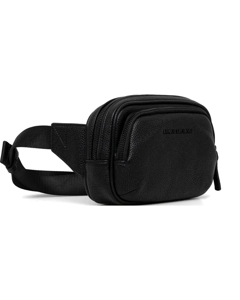 Armani Exchange zip-fastening belt bag - Schwarz Schwarz