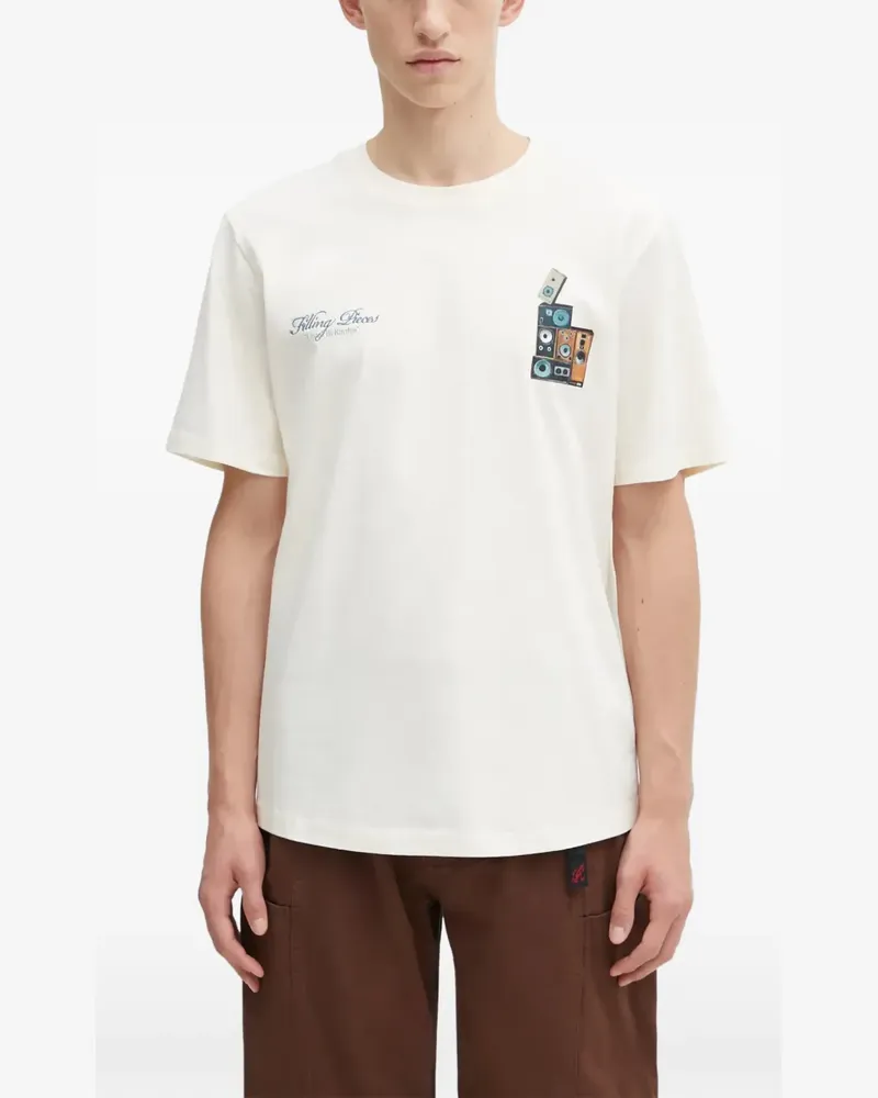 Filling Pieces graphic-print T-shirt - Nude Nude