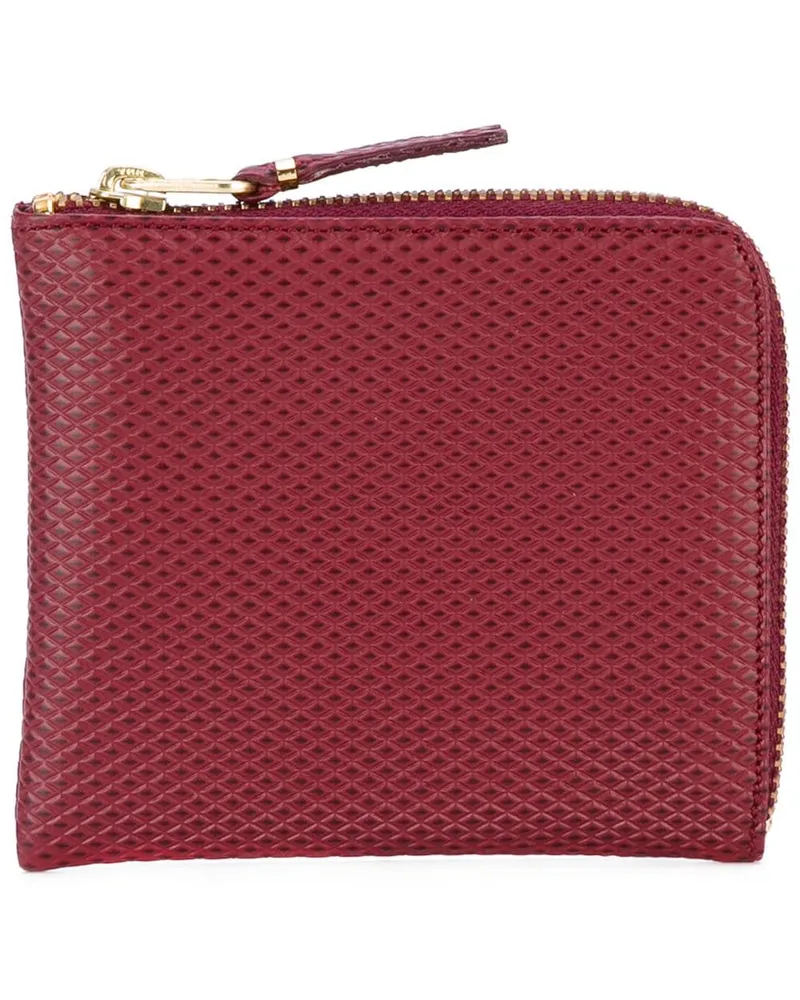 Comme des Garçons Portemonnaie mit Reißverschluss - Rosa Rosa