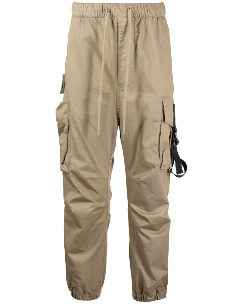 Musium Div. Tapered-Cargohose Braun