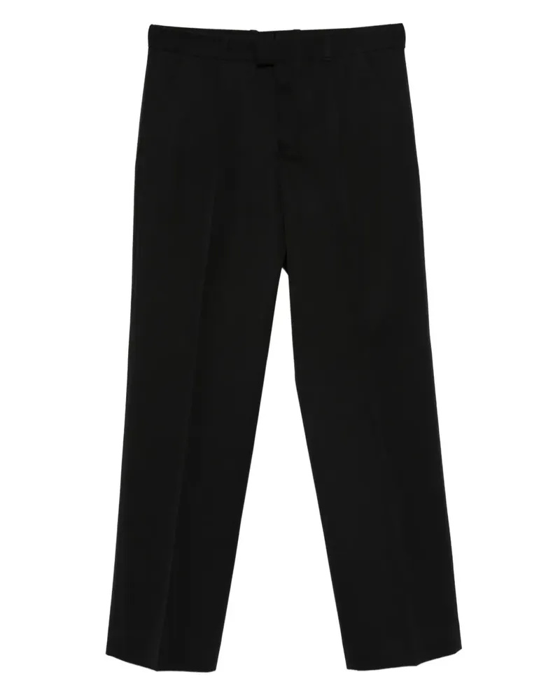 Our Legacy Hose aus Gabardine - Schwarz Schwarz