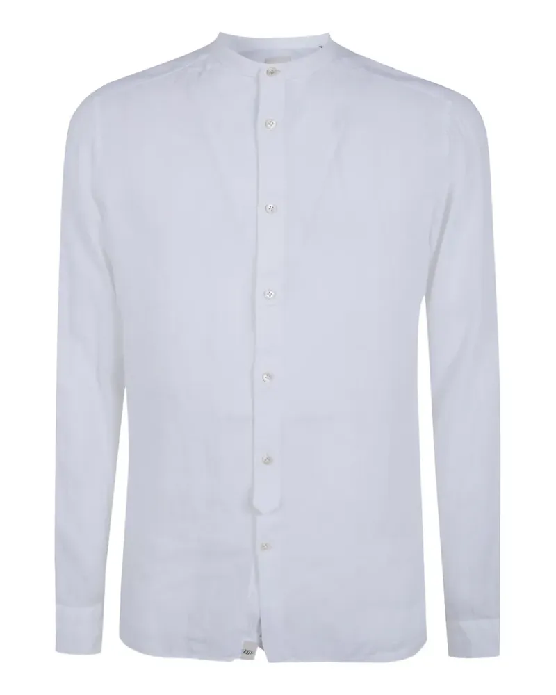 Tintoria Mattei linen shirt - Weiß Weiß