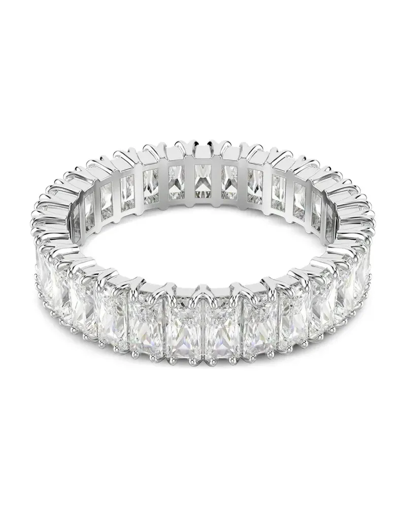 Swarovski Matrix Ring - Silber Silber