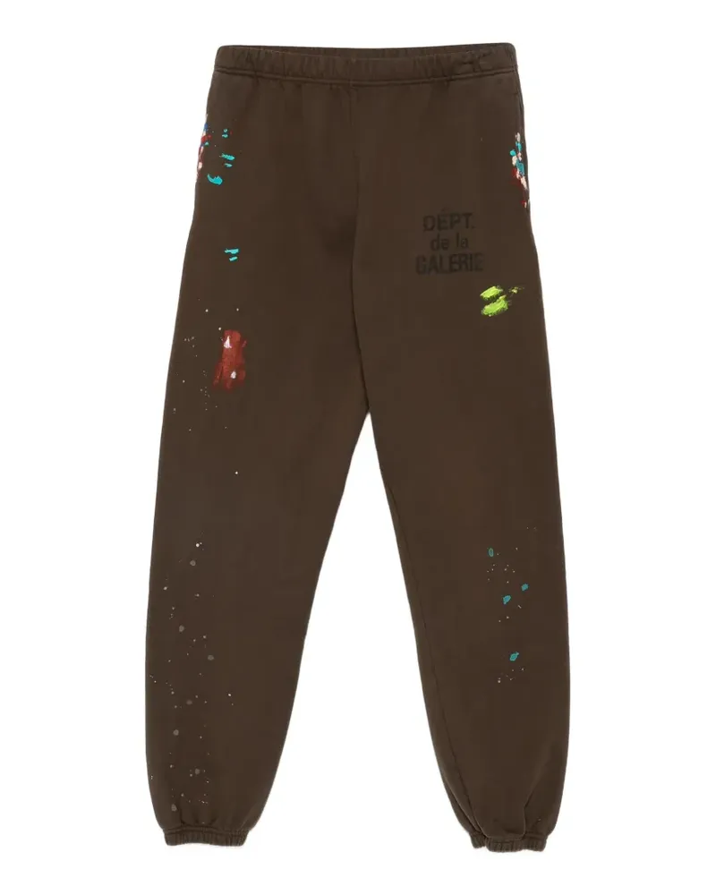 GALLERY DEPT. Gd French logo trousers - Braun Braun