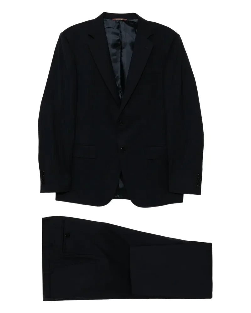 Canali Einreihiger Anzug - Blau Blau