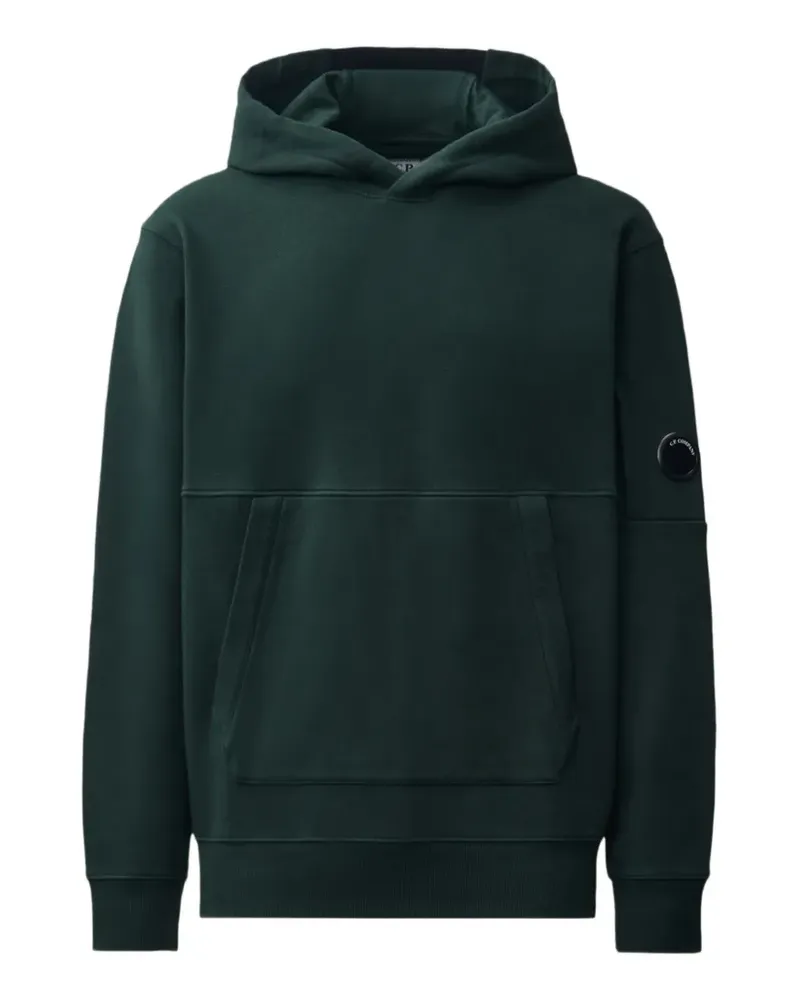 C.P. Company Hoodie mit Linsen-Detail - Grün Grün