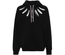 Collar Feathers Hoodie