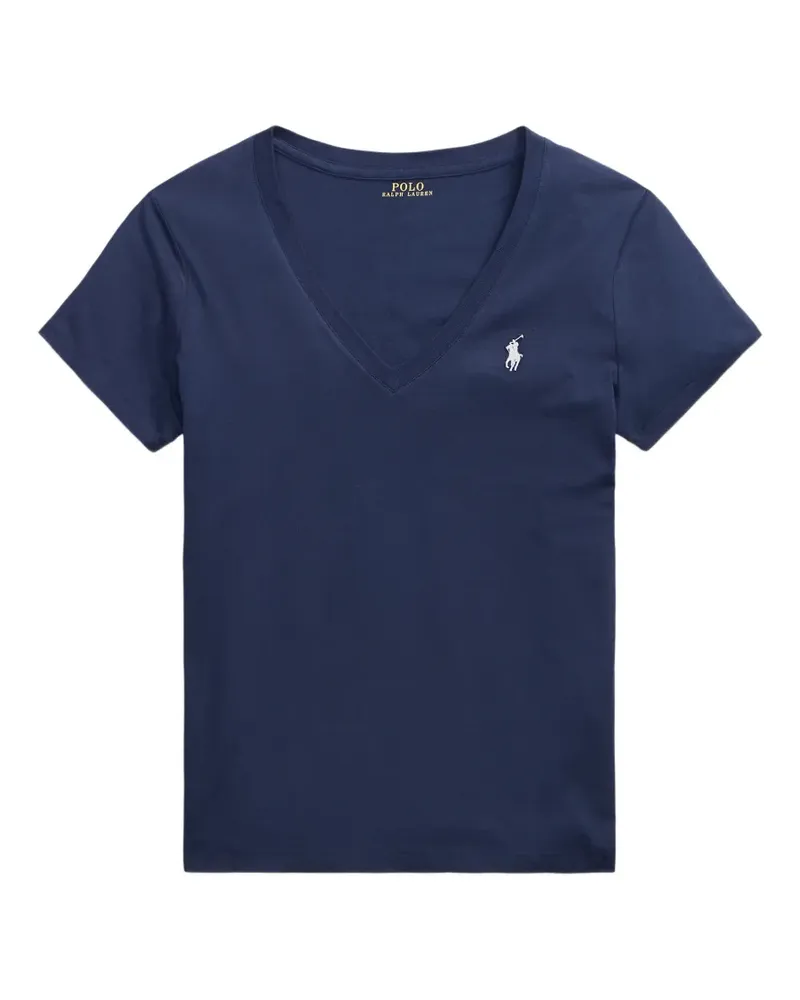 Ralph Lauren V-neck short-sleeve T-shirt - Blau Blau
