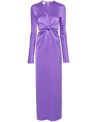 Nanushka Bonno Maxikleid mit Cut-Out Violett