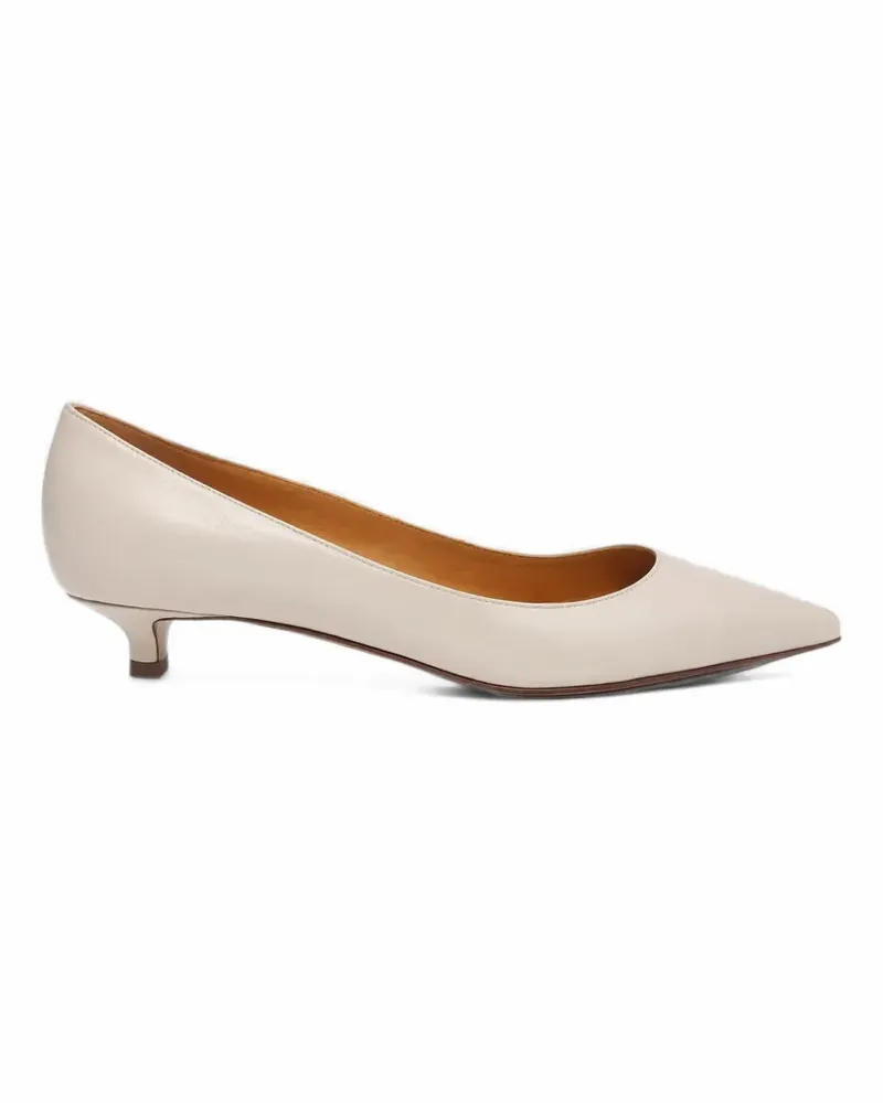 Francesco Russo Pumps mit spitzer Kappe - Nude Nude