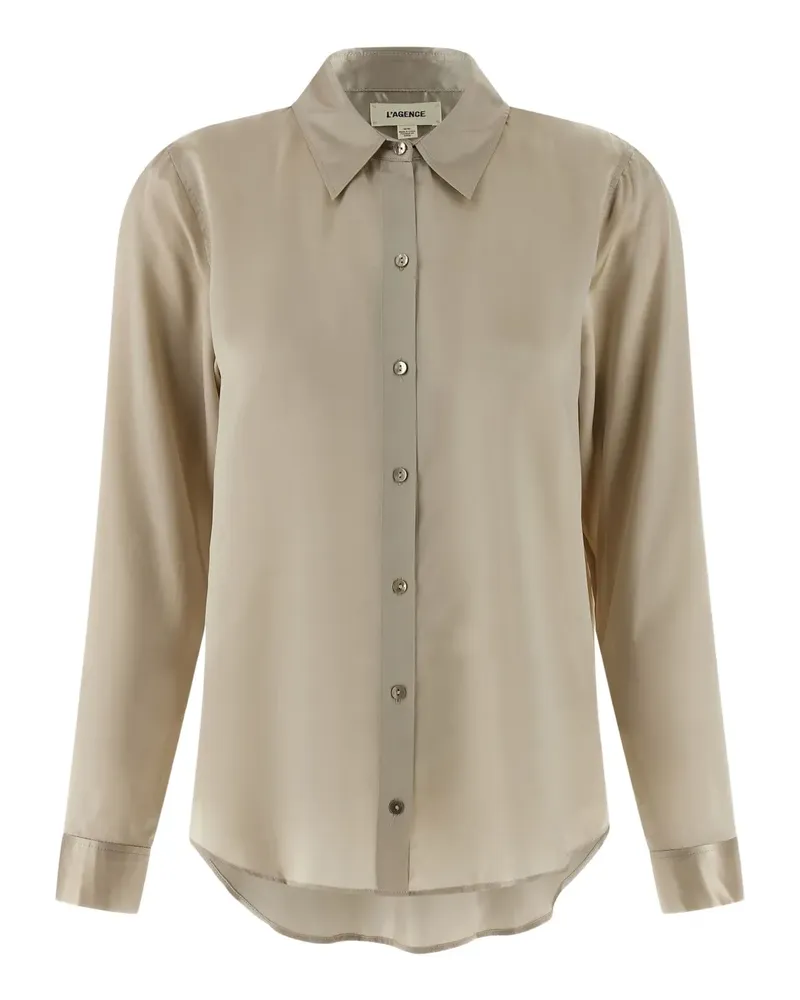 L'Agence Tyler Hemd - Grau Grau