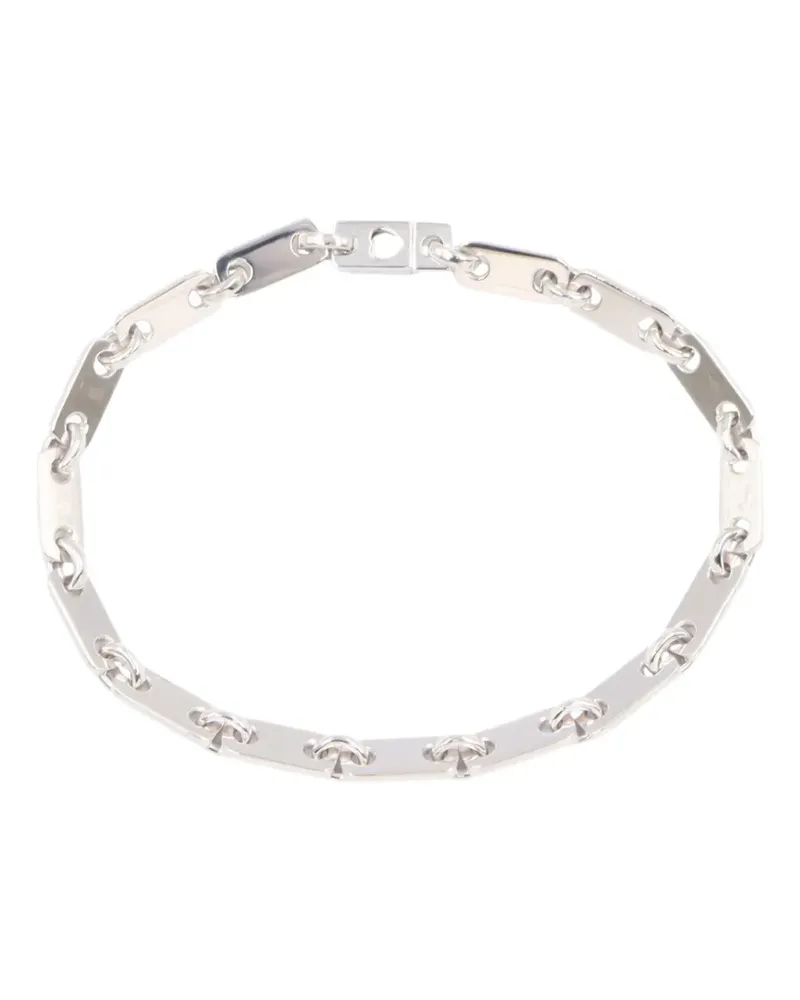Cartier 2010s Fidelity Heart Key Armband - Silber Silber