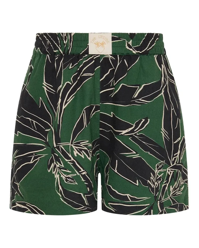The Upside Tamara Jordi Shorts mit Blumen-Print - Grün Grün