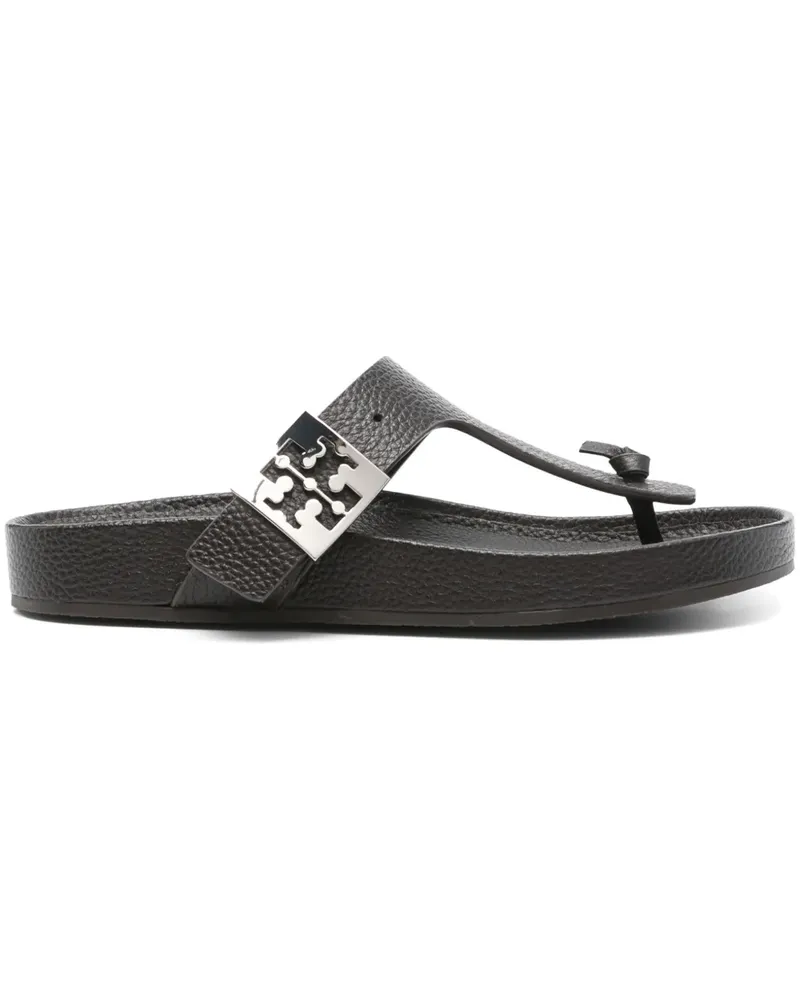 Tory Burch Flache Sandalen - Braun Braun