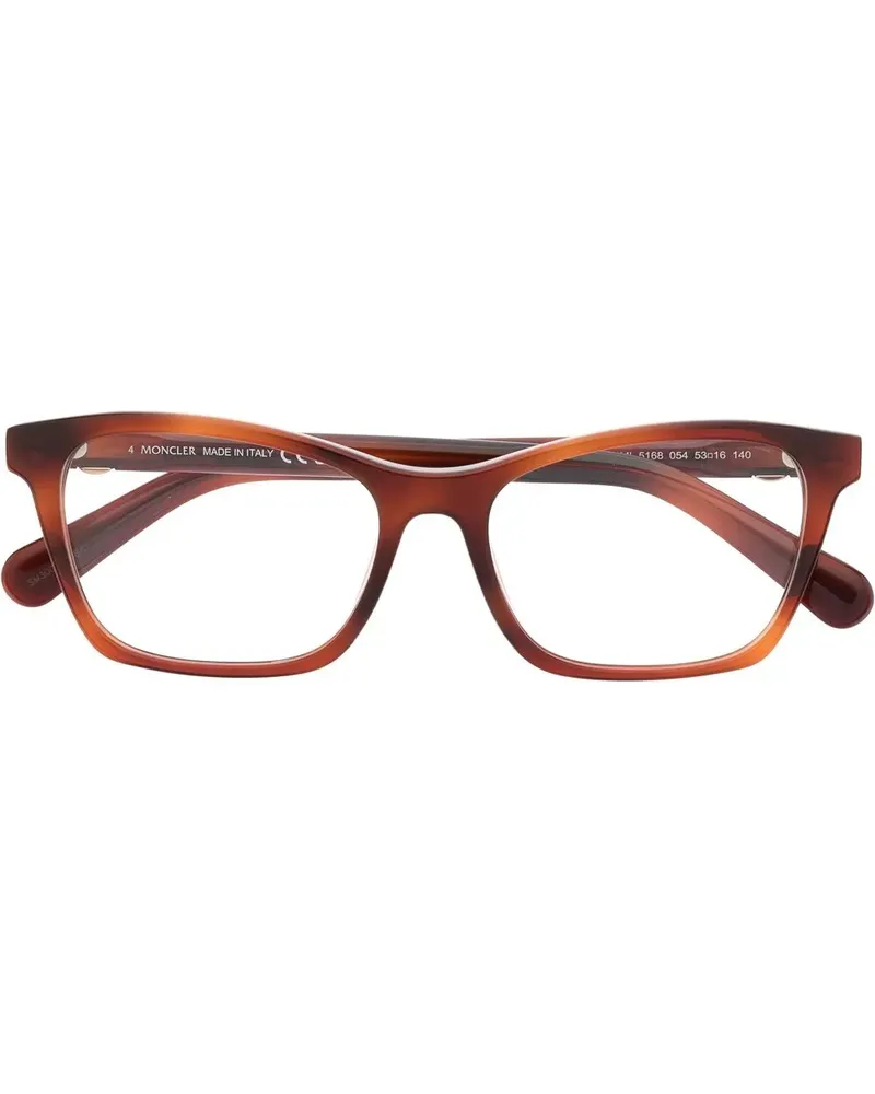 Moncler Brille in Schildpattoptik - Braun Braun
