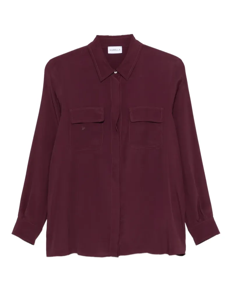MARELLA Milfestoso1 Hemd mit Brusttasche - Rot Rot
