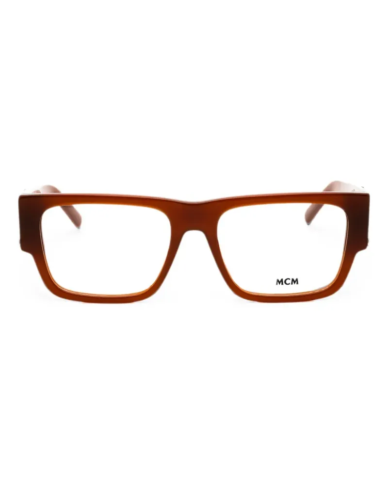 MCM square-frame glasses - Braun Braun