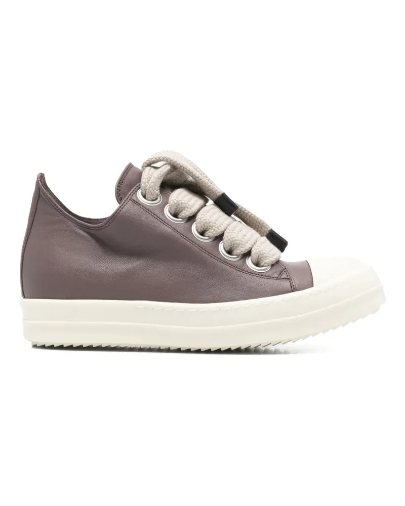 Rick Owens Sneakers aus Leder mit Jumbo-Schnürsenkeln - Grau Grau