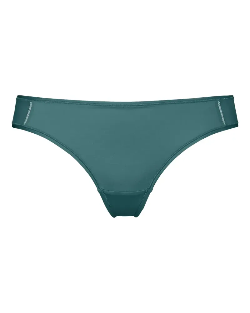 Eres Enora Soyeuse Slip mit Kontrastnähten - Grün Grün
