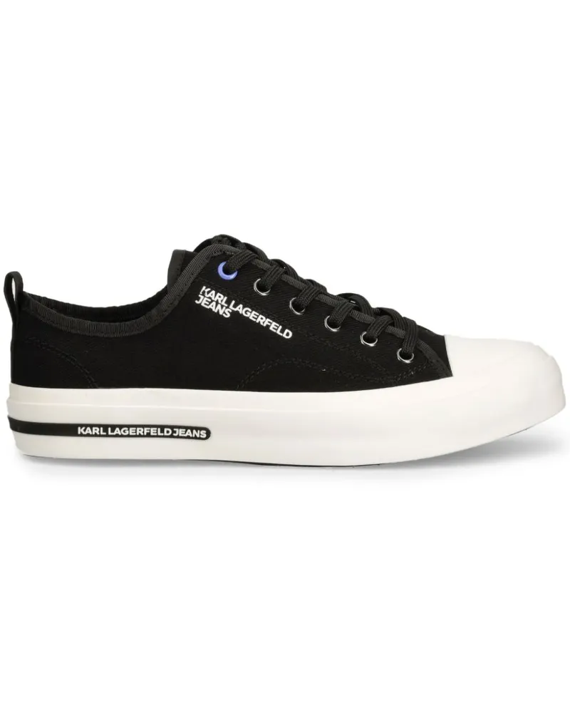 Karl Lagerfeld Sneakers mit Logo-Print - Schwarz Schwarz