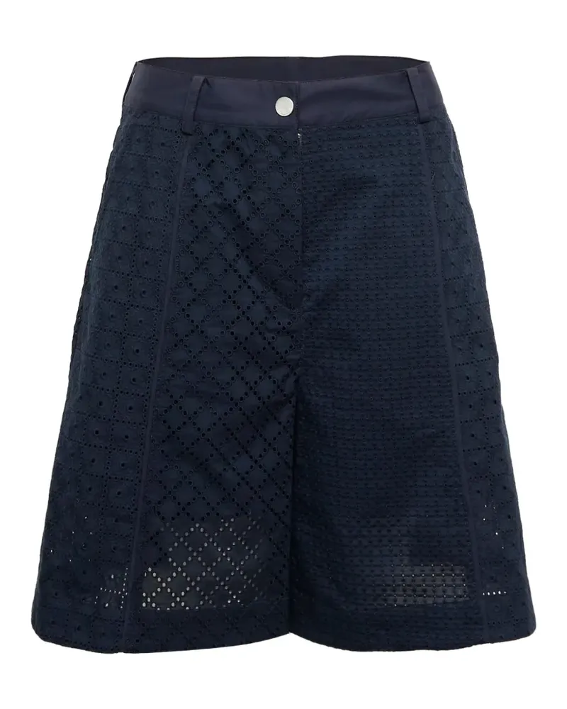 3.1 phillip lim broderie-anglaise bermuda shorts - Blau Blau