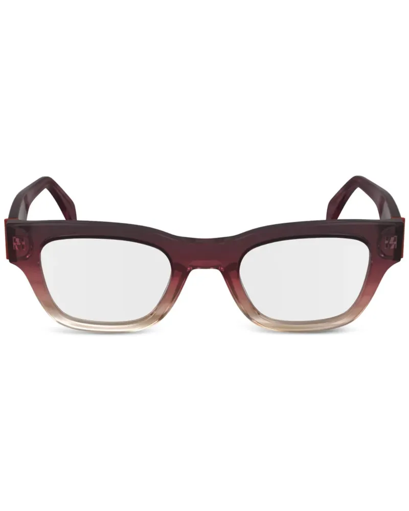 Paul Smith Kellino Brille mit eckigem Gestell - Rot Rot