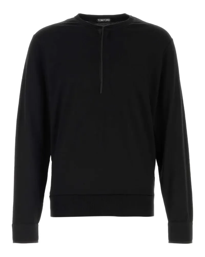 Tom Ford seam-detail sweater - Schwarz Schwarz
