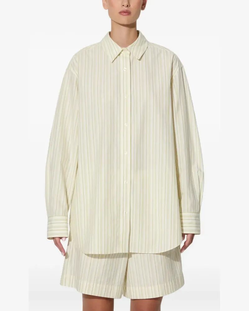 Samsøe & Samsøe Gestreiftes Hemd - Nude Nude