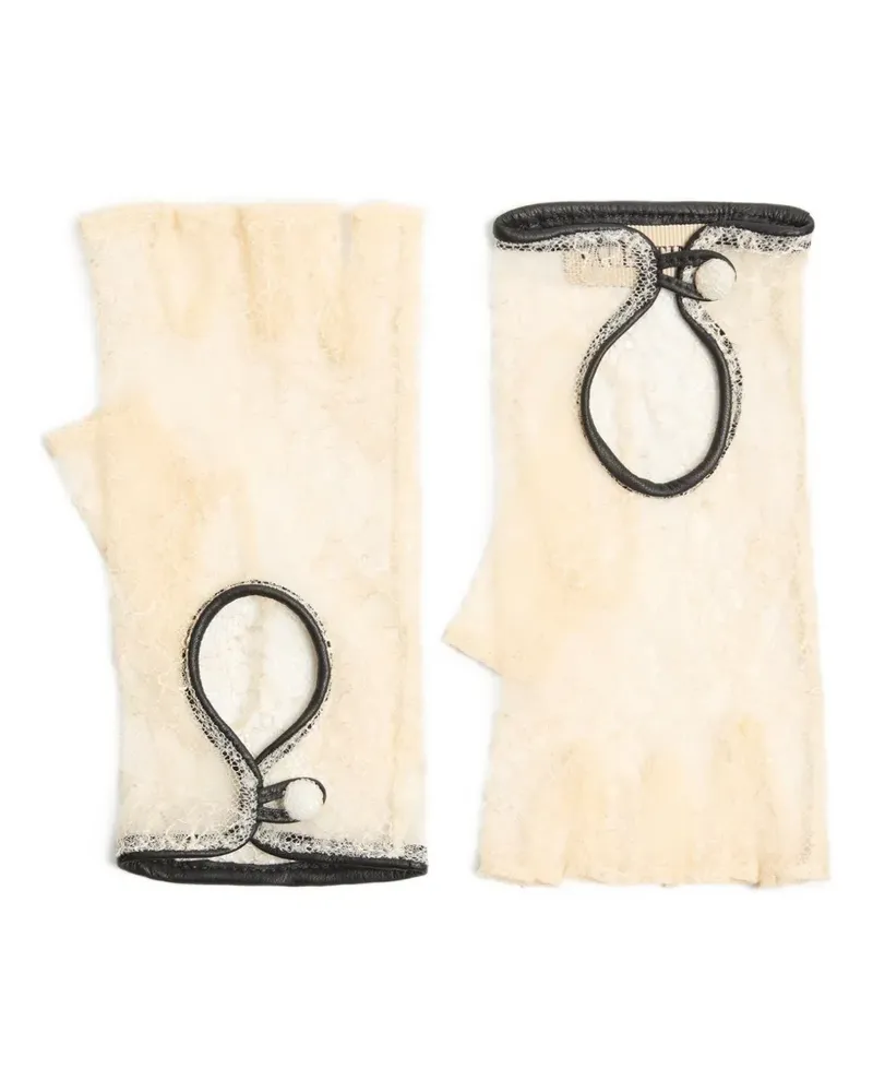 Valentino Garavani VLogo Signature Handschuhe - Nude Nude