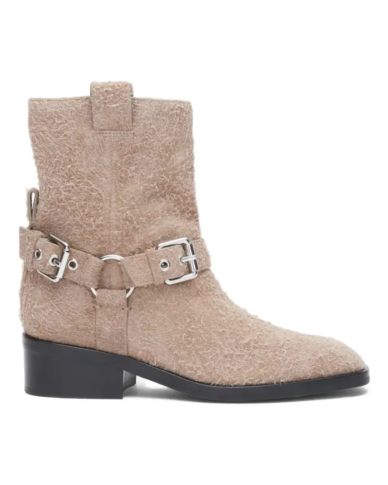 3.1 phillip lim Alexa Moto harness boots - Nude Nude