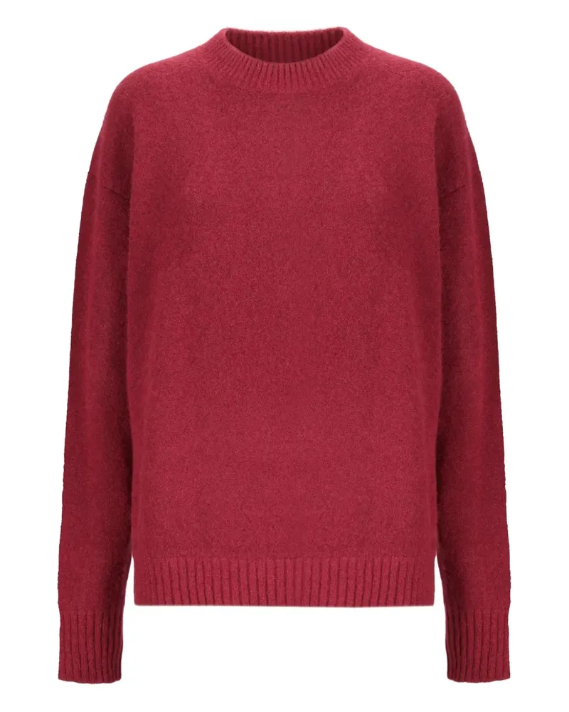 Laneus Pullover mit Rundhalsausschnitt - Rot Rot