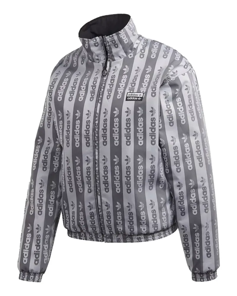 adidas Wendbare Jacke - Schwarz Schwarz